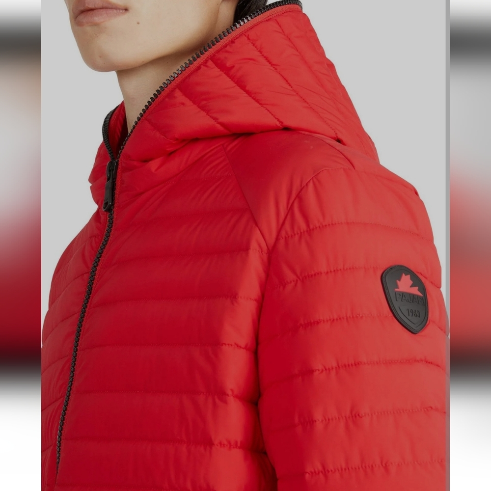 Current Red Men's Pajar Axel Packable Lightweight Puffer